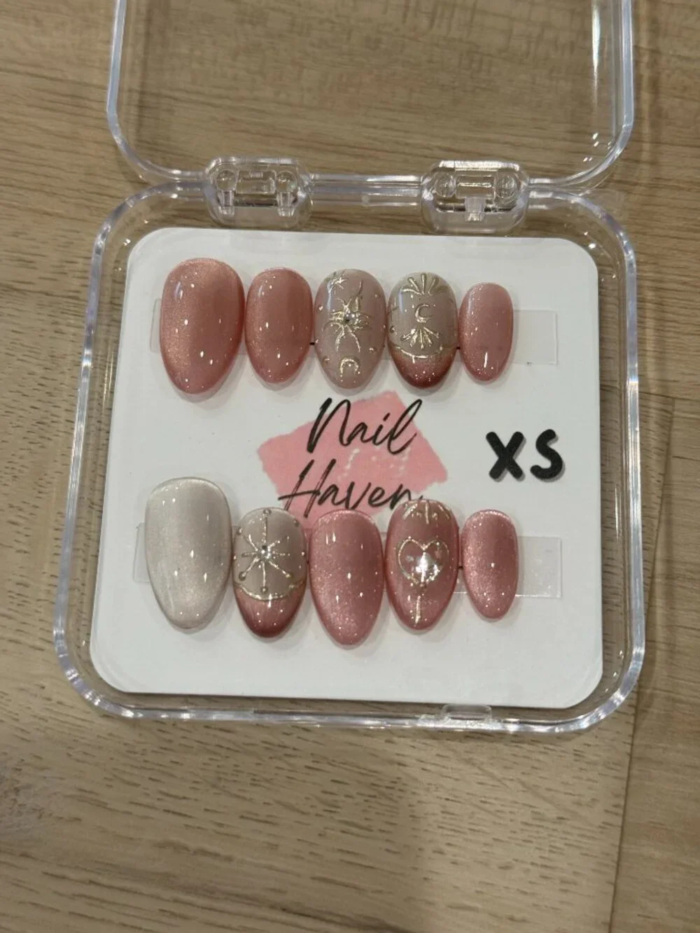 Handmade Press On Nails Bundle (Nail Haven - XS)